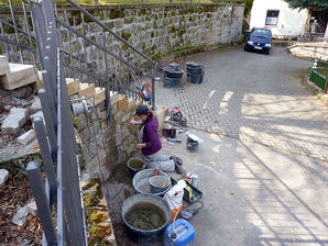 Kirchenrenovierung 2010 / 2011 (Foto: Karl-Franz Thiede)